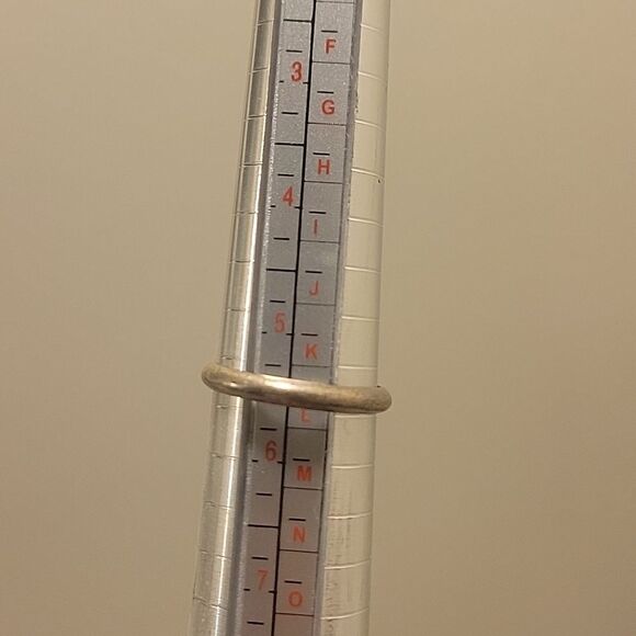 3 Lot Bundle Navajo Native American Sterling Silver Mother Pearl Onyx Coral Ring - Picture 8 of 11